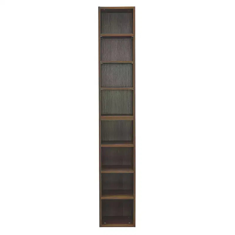 Étagère standard en bois à 4 niveaux de 180 cm de haut avec étagères (lot de 2)