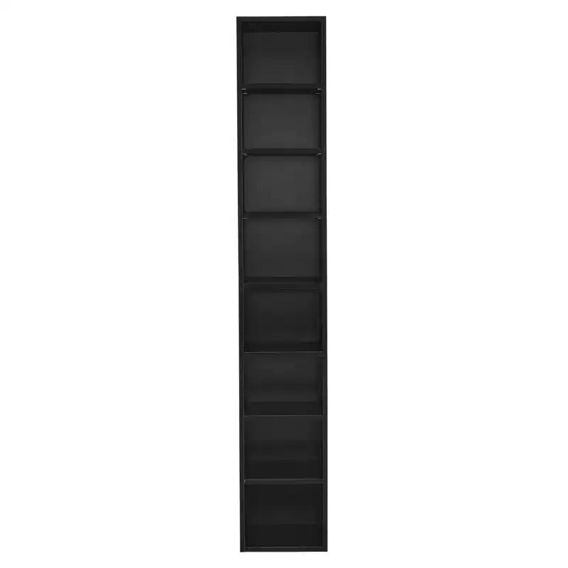 Étagère standard en bois à 4 niveaux de 180 cm de haut avec étagères (lot de 2)