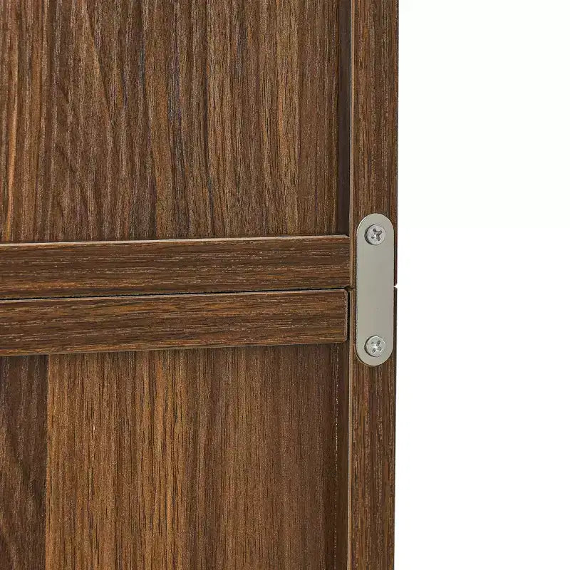 Étagère standard en bois à 4 niveaux de 180 cm de haut avec étagères (lot de 2)