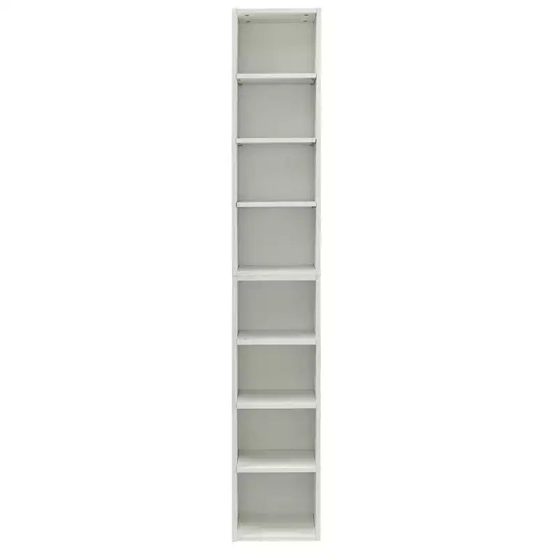 Étagère standard en bois à 4 niveaux de 180 cm de haut avec étagères (lot de 2)