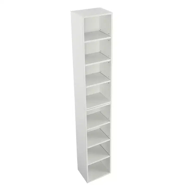 Étagère standard en bois à 4 niveaux de 180 cm de haut avec étagères (lot de 2)