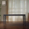 Table à manger taupe de 150 cm