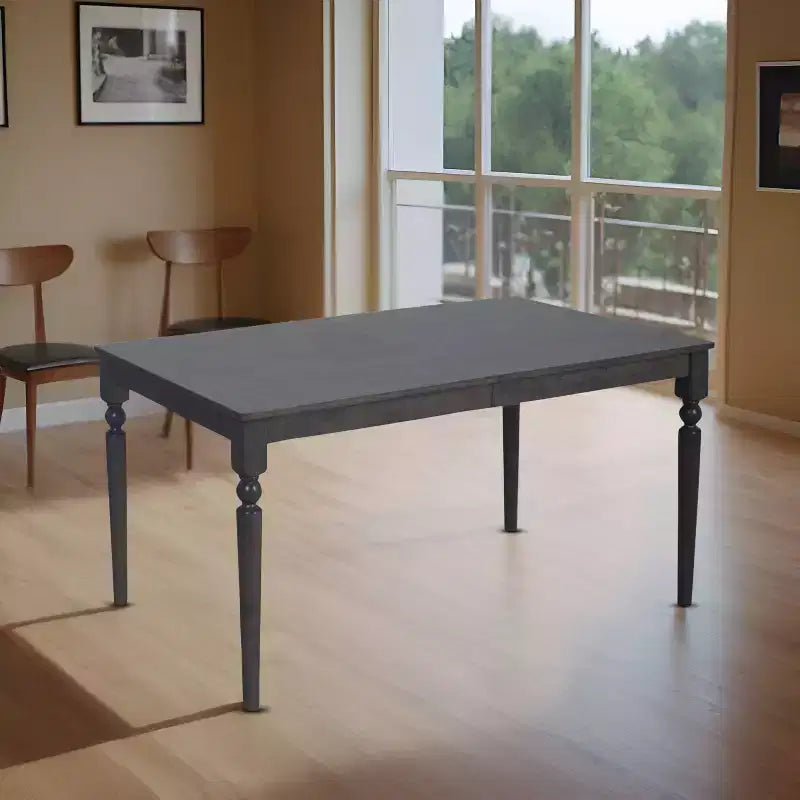 Table à manger taupe de 150 cm