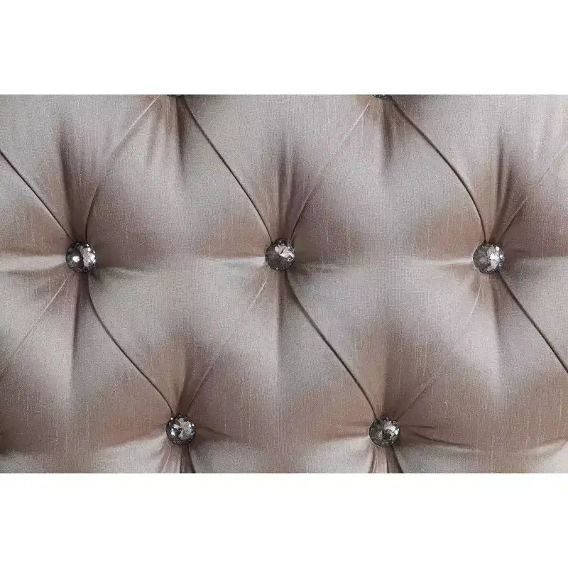 Canapé 92 po en tissu et chêne antique