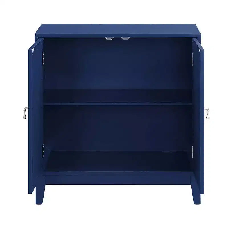 Console 32 po, fini bleu