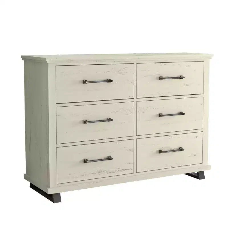 Commode de 132 cm avec 6 tiroirs