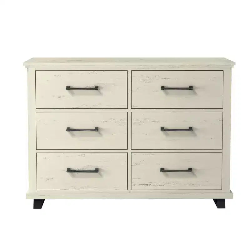 Commode de 132 cm avec 6 tiroirs