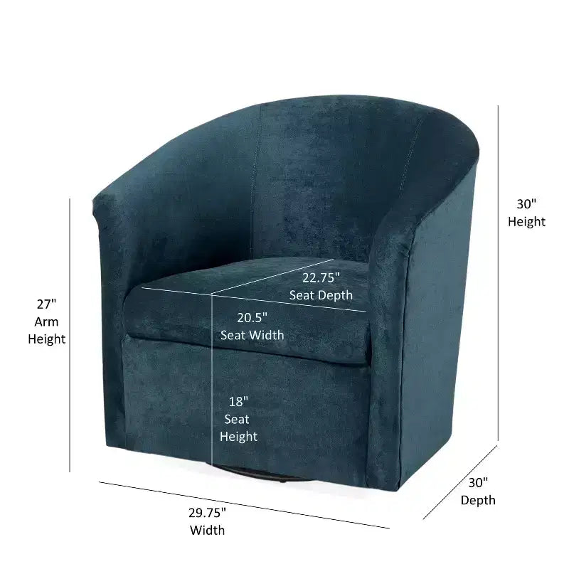 Fauteuil pivotant d'appoint