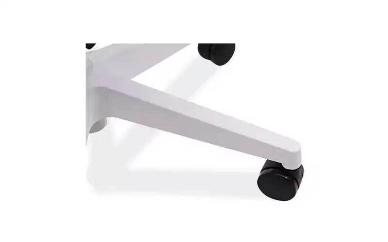 Chaise de travail en tissu à dossier en maille, supporte jusqu'à 125 kg, hauteur d'assise de 43,9 à 53,6 cm, assise/dossier bleu écume de mer